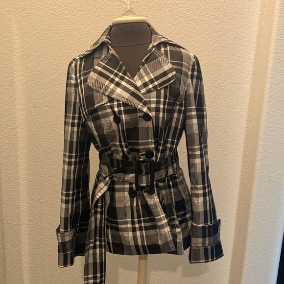 The Limited Jackets & Blazers - Light jacket‎ blazer black and white plaid
